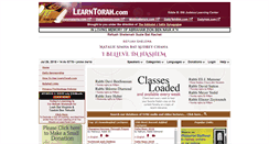 Desktop Screenshot of learntorah.com